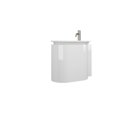 Mineral cast washbasin incl. vanity unit SEAA060 - burgbad