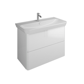 Plan de toilette en céramique avec meuble sous-vasque SFEN100 - burgbad