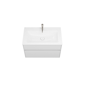 Ceramic washbasin incl. vanity unit SGAB082 - burgbad