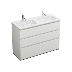 Ceramic washbasin incl. vanity unit SGHO123 - burgbad