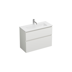 Mineral cast washbasin incl. vanity unit SGHP082 - burgbad