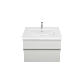 Plan de toilette en céramique avec meuble sous-vasque SHBU082 - burgbad